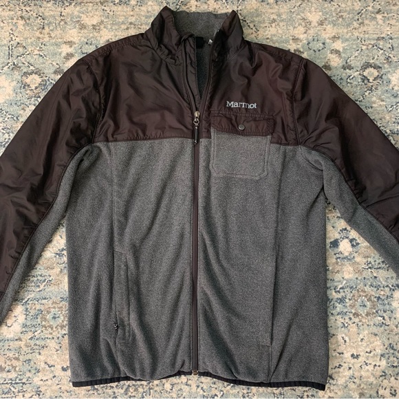 Marmot fleece zip up jacket - Picture 2 of 9